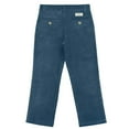 thumbnail image 2 of Buyless Fashion Boys Pants Flat Front Fit Casual Corduroy Solid Color - 19W1824-TEL-8 Teal, 2 of 7
