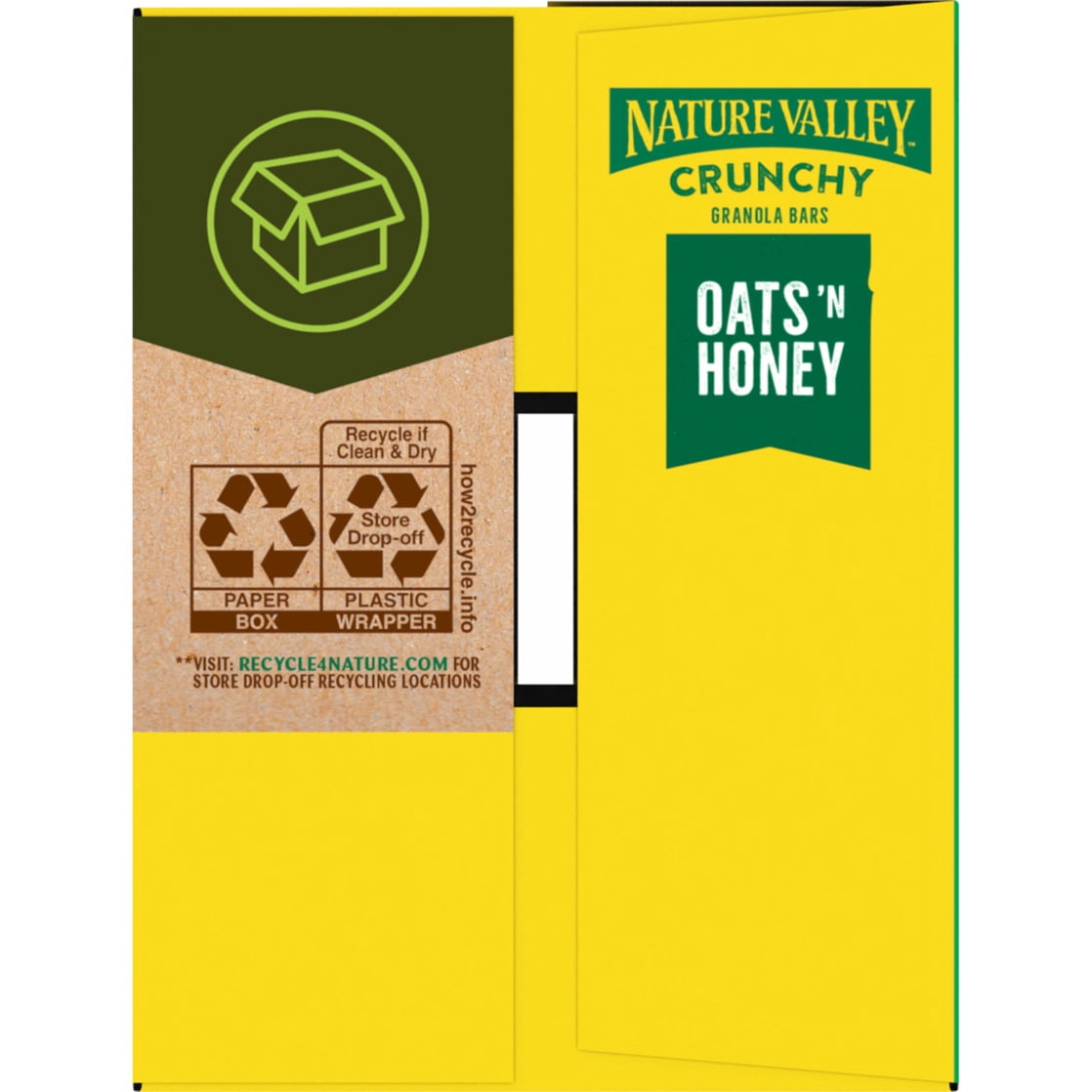 (3 pack) Nature Valley Crunchy Granola Bars, Oats 'n Honey, 48 Count, 35.76 oz (24 Pouches)
