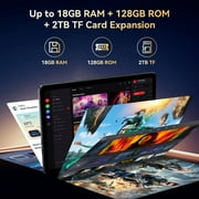 Android 15 Tablet,2026 Latest Android Tablets with Keyboard 18GB+128GB/2TB, 10 Inch Tablet with Pen, 6000mAh, 1080P, 5G WiFi, Bluetooth5.0, GPS, OTG, 2 Speaker