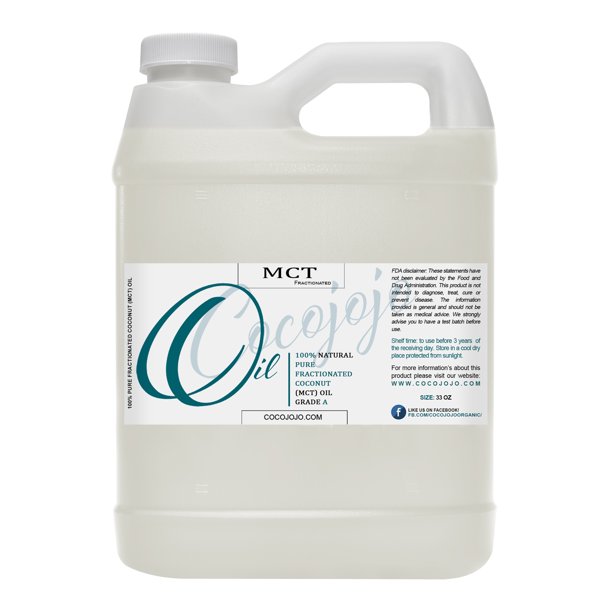 Coconut Oil, Fractionated, Pure, Natural, Organically Sourced, MCT