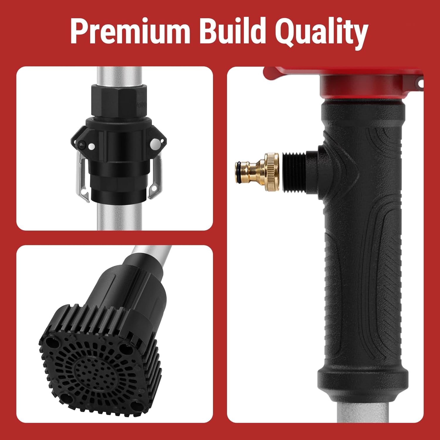 Cordless Stick Water Transfer Pump Compatible with Milwaukee 18V Battery(Tool Only)