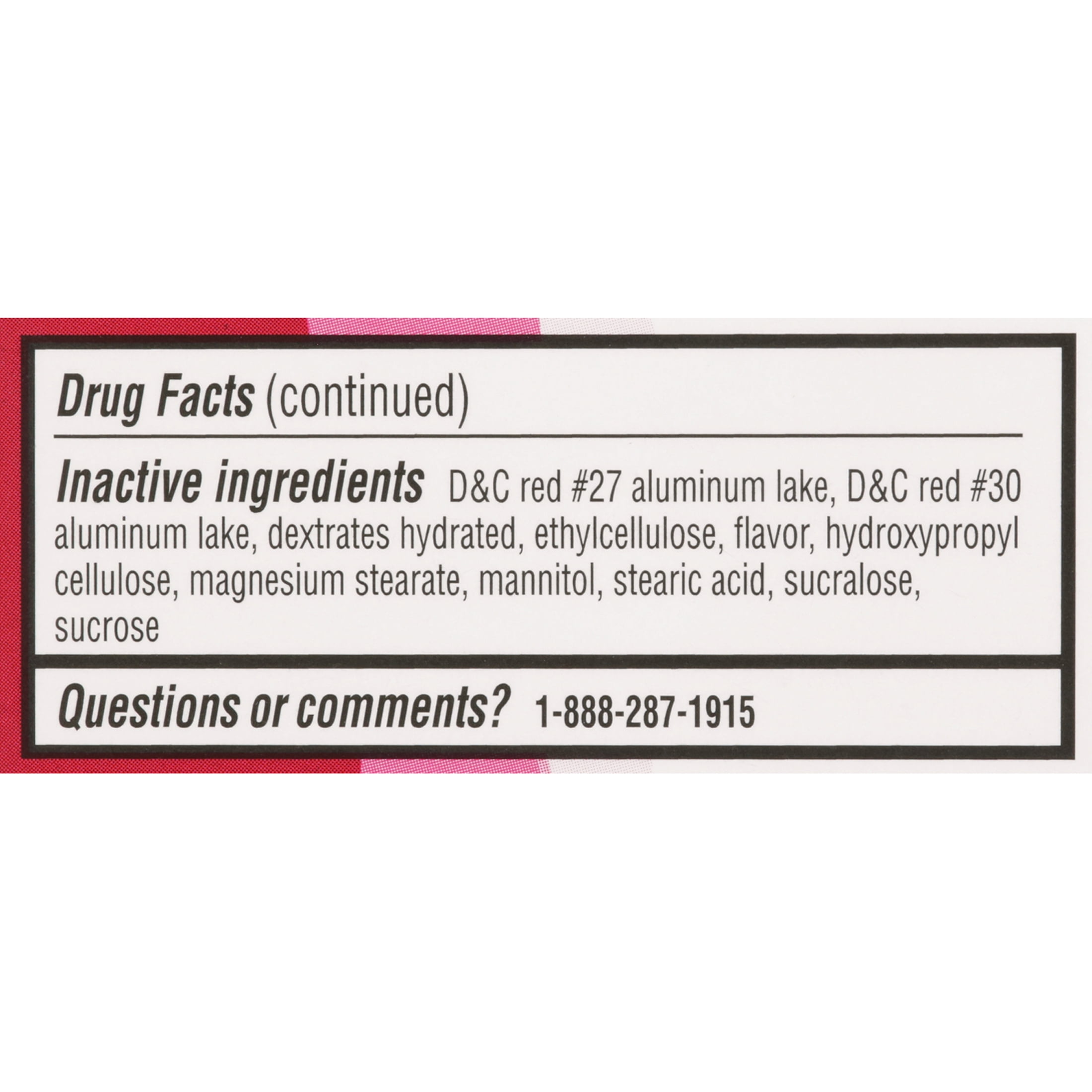 Equate Children's Allergy Relief Diphenhydramine Chewable Tablets, Cherry Flavor, 12.5 mg, 20 Count