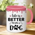 thumbnail image 4 of Gifts For Dog Mom - Gifts For Mom, Mother - Best Dog Mom Ever Cup - Thanksgiving Birthday Gifts For Dogs Lover Dogs Owner From Daughter Son Husband - Present For Sister, Friend, 4 of 6