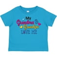 thumbnail image 3 of Inktastic My Grandma and Grandpa Love Me with Hearts Boys or Girls Toddler T-Shirt, 3 of 5