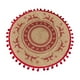 thumbnail image 2 of Manteles Individuales Navideños Redondos Tejidos | Diseño de Reno con Copos de Nieve Rojos y Multicolor | Manteles Resistentes Al Calor | Protectores de Mesa de Nailon para Fiestas | para Fiestas En, 2 of 6