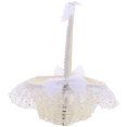 thumbnail image 5 of 1pc Wedding Flower Basket with Lace Heart Shaped Design for Flower Girl, 5 of 6