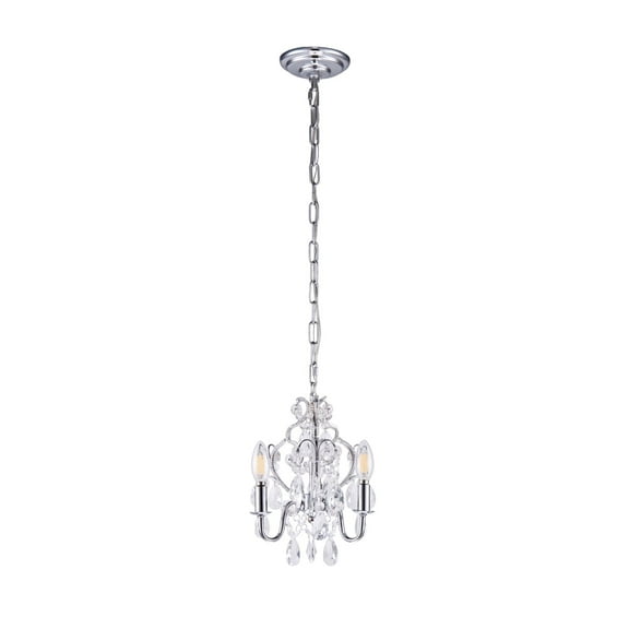Zephyr 3 Light Pendant in Chrome