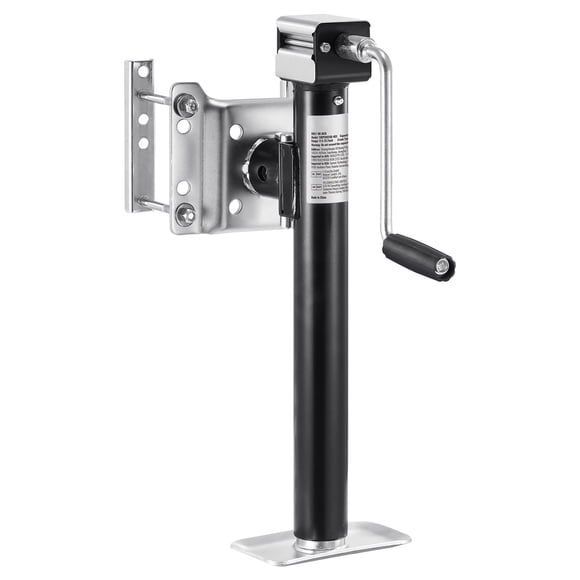 KFFKFF Trailer Jack, 5000 lbs Dynamic Load Capacity, Heavy Duty Swivel Bolt-on Trailer Jack, 14.3" Lift Trailer Jack Stand with Handle for RV Trailer, Horse Trailer, Utility Trailer
