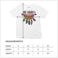 thumbnail image 5 of Tee Hunt Be Brave Dream Catcher Youth T-Shirt Dean Russo Motivation Yolo Kids, White, Large, 5 of 5