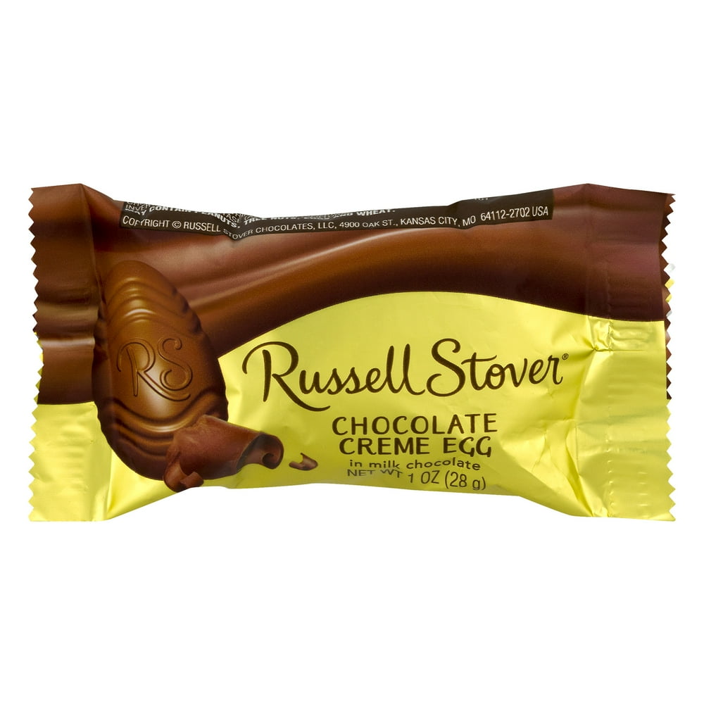 Russell Stover Chocolate Cream Egg in Milk Chocolate