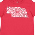 thumbnail image 4 of Inktastic Nebraska Silhouette Mandala Boys or Girls Toddler T-Shirt, 4 of 5