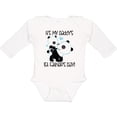 thumbnail image 3 of Inktastic My Daddy's 1st Fathers Day Boys Long Sleeve Baby Bodysuit, 3 of 5
