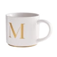 thumbnail image 2 of Taza para Café de Iniciales Oro de 500ml LuckyLy, Letra A dorado 500 ml, 2 of 8