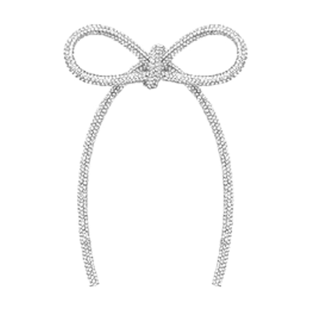 Champagne Gold Glitter Rhinestone Plastic Bows with Tie for Christmas Wreath Gift Wrapping Party Decor
