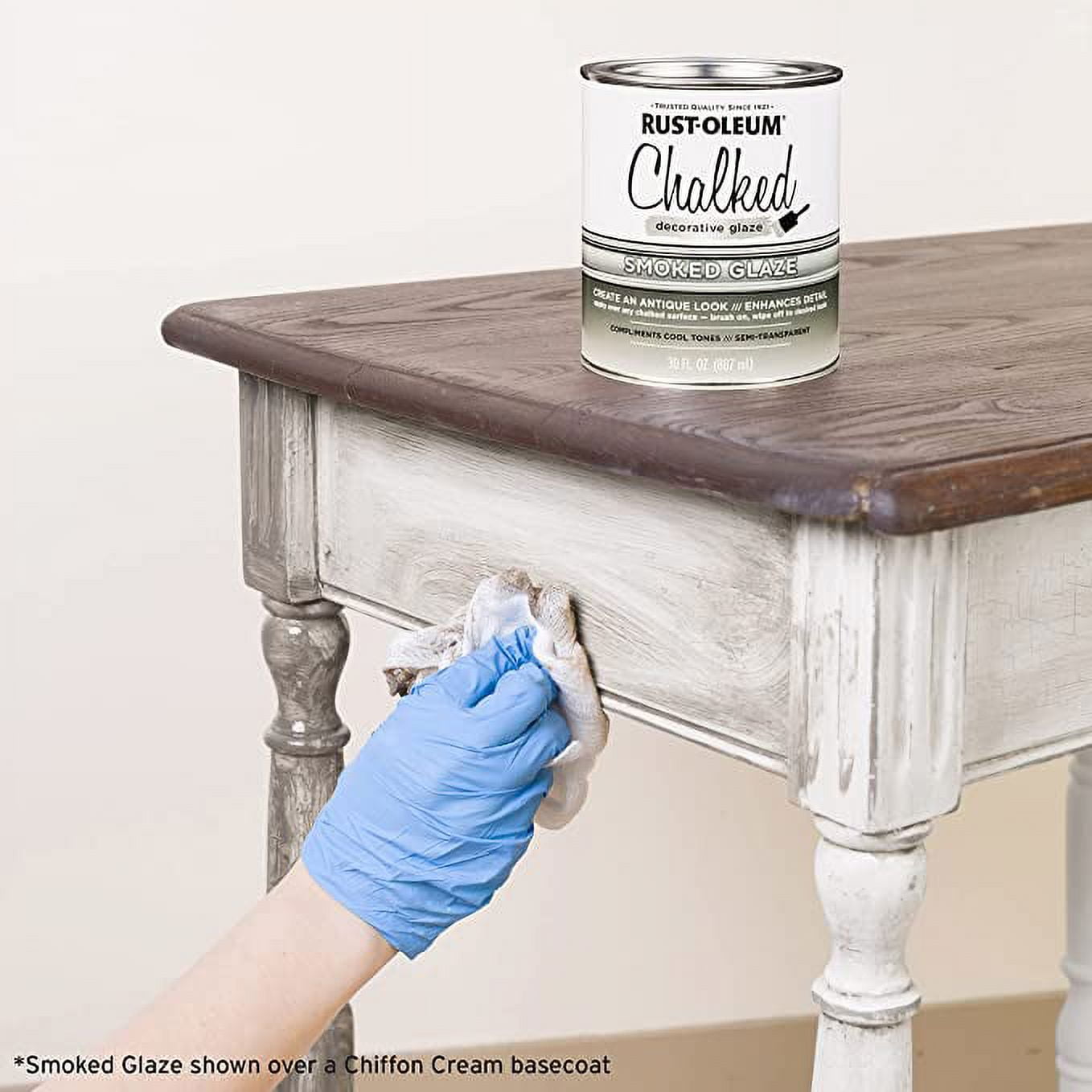 RUST-OLEUM 30OZ Smoke Glaz Topcoat 1 Pack