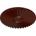 thumbnail image 3 of Ekena Millwork 19 3/4"OD x 1 3/8"P Shakuras Ceiling Medallion (For Canopies up to 5"), Hand-Painted Antique Copper, 3 of 5