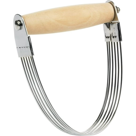 Pastry Blender, 5", Steel and Wood