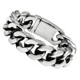 thumbnail image 1 of Bracelet en Acier Inoxydable Sans Placage de 8.5 Po. Poli Sans Stone, 1 of 1