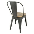 thumbnail image 3 of Oregon 7-Piece Industrial-Farmhouse Dining Set in Grey and Brown by LumiSource, 3 of 6