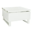 thumbnail image 3 of SAFAVIEH Vanna Lift-Top Solid Glam Coffee Table, White, 3 of 12