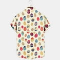 thumbnail image 4 of Awdenio T Shirts for Men Hawaiian Shirt Short Sleeves Button Down Beach Casual Shirts with Pocket, 4 of 4