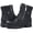Black, variant on X STQ Women's Combat Boots Lace up Ankle Booties Brown US 8.5