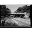 thumbnail image 2 of Historic Framed Print, Merritt Parkway, Plattsville Road Bridge, Spanning Merritt Parkway, Trumbull, Fairfield County, CT, 17-7/8" x 21-7/8", 2 of 9