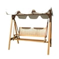 thumbnail image 2 of International Caravan Royal Tahiti Outdoor Patio Swing Set, 2 of 2