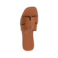 thumbnail image 4 of Slide Sandals Stratuxx Kaze vestido plano con punta abierta para mujer, negro, 4 of 9