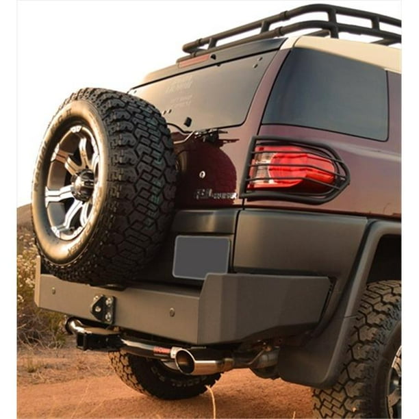 BODY ARMOR FJ2961 Steel Rear Bumper For Toyota Fj Cruiser Black