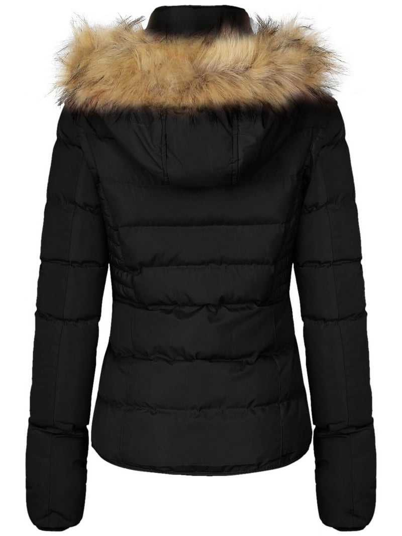 BodiLover, Women's, Winter Quilted Puffer Short Coat Jacket