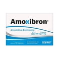 thumbnail image 1 of Amoxibron 12 cápsulas 500 mg/8 mg, 1 of 4