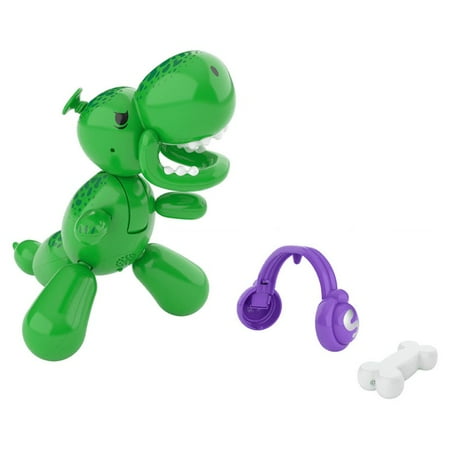 UPC: 0630996123102 | Squeakee the Balloon Dino Interactive Dinosaur Pet Toy 70+ Sounds & Reactions