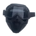 thumbnail image 1 of Máscara de soldador, protección para la cabeza, protección para los ojos, antisalpicaduras, corte, trabajo, casco de soldadura Barbilla redonda gris, 1 of 9