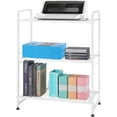 thumbnail image 4 of 3-Tier Stackable Wire Shelving Unit Storage Rack, Expandable & Adjustable Kitchen Storage Cabinet Shelf Organizer, White, 4 of 6