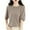 Khaki, variant on Uaswgudfs Women's Stylish & Comfortable Wool Sweater - Spring Fall Winter First-Line Ready to Wear Seamless Knit Crewneck Half Sleeve Top