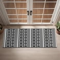 thumbnail image 2 of Bohemian Retro Floral Non-Slip Entryway Door Mat,Boho Indoor Decor Durable Low Plush Door Mat,Washable Welcome Rug for Patio Hallway Home Decor 16x47 Inches, 2 of 7