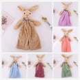 thumbnail image 6 of Sunsanly Hand Bath Towel Kitchen Towels Dish Cloth Soft Microfiber Coral Velvet Fleece Child Hand Towel - Hanging Loop - Machine Wash Ultra Absorbent Fast Drying(Cartoon Rabbit), 6 of 8