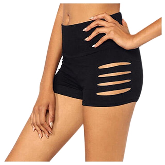 Gibobby Pantalones deportivos Mallas deportivas elásticas de Color sólido para mujer, mallas deportivas ajustadas, pantalones de Yoga de retazos(Negro, XL)