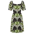thumbnail image 5 of native armadillos green Sleeveless Dress women's summer jumpsuit elegant dresses plus sizes, 5 of 6