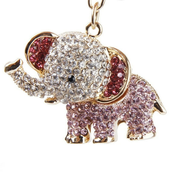 Masteelf  Elephant Gifts for Women Key Shape Keychain High Quality