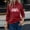 Wine, variant on Tetras Womens Sweatshirt Fall,Women's Round Neck Christmas Printed Color Fashion Top,Long Sleeve Top Sweatshirts