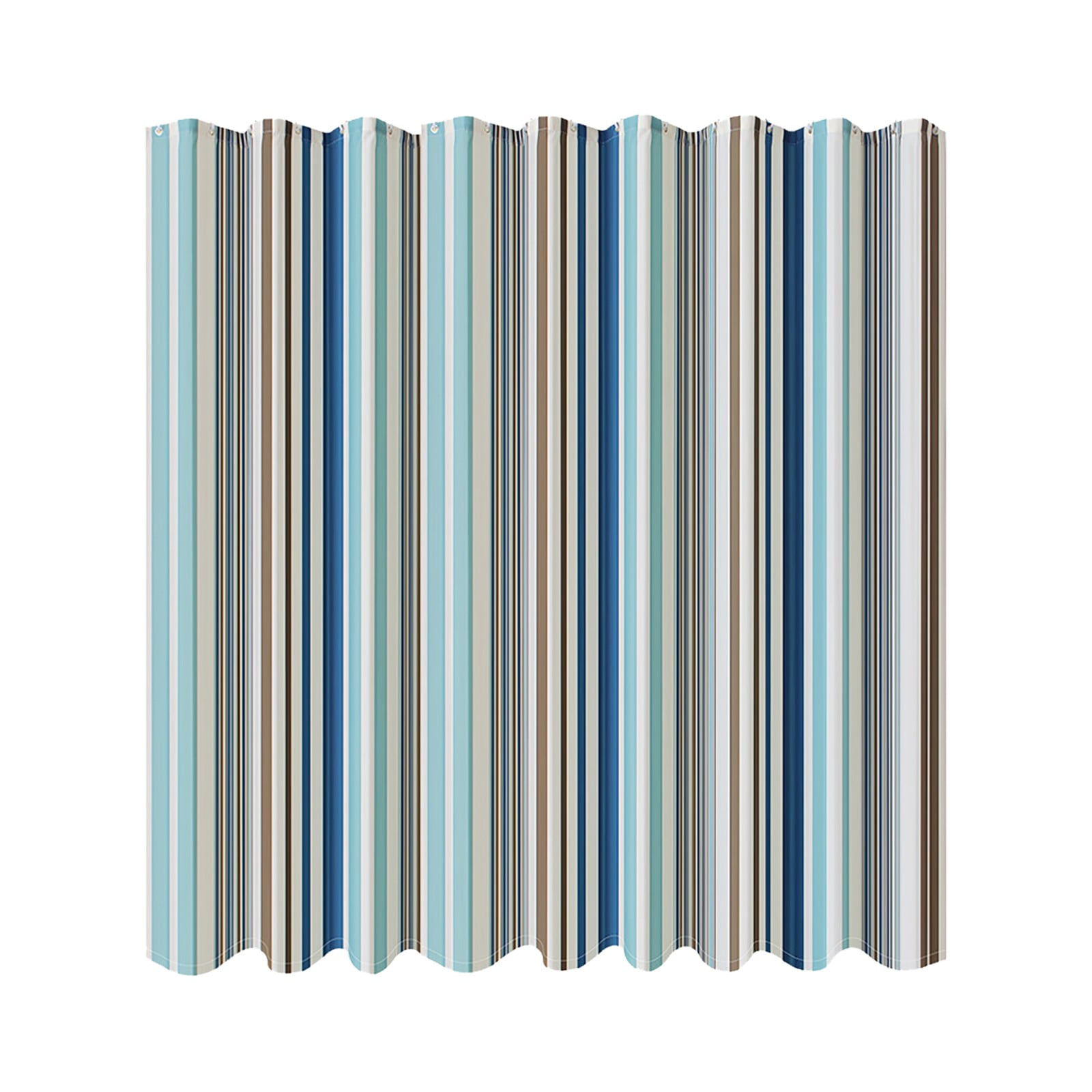 Hearthoom Doublure de Douche en Tissu Lavable en Machine Rideau Polyester 72x72 Pouces Blanc Qualité Hôtelière