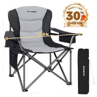 Free Shipping! Kijaro Hallett Peak Gray Portable Rok-it Camping