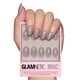 thumbnail image 1 of Press On Nails Glamnetic Pure Grey Opaco Gris Claro, 1 of 6