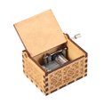 thumbnail image 1 of Amdohai Wood Music Box Mini Vintage Engraved Hand-Operated Musical Box Birthday Christmas Valentine's Day Exquisite Gift, 1 of 9