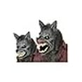 thumbnail image 3 of Costumes California - Masque de Werewolf Ani-Motion - Standard, 3 of 3