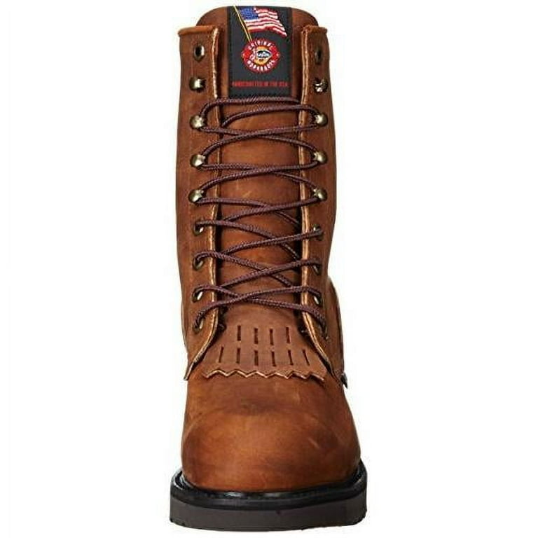 Justin men's lace 2025 up work boots