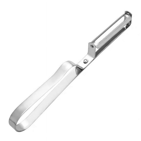 Gallickan Vegetable Peeler, Stainless Steel Potato Peeler, Ergonomic Kitchen Peeler Tool for Fruits and Vegetables, Easy Grip and Efficient Peeling, White