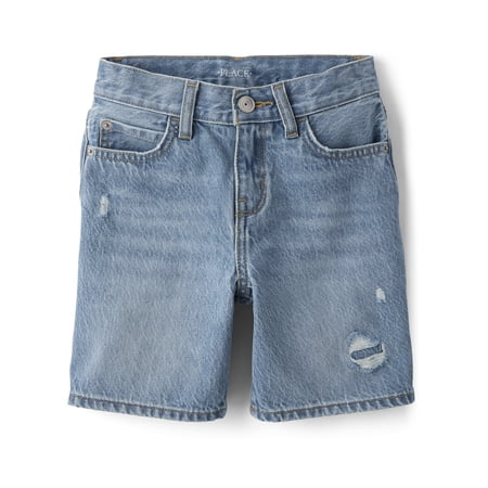 The Children's Place Boys Destructed Jean Shorts, Sizes 4-16